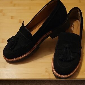 Ladies Suede Loafers